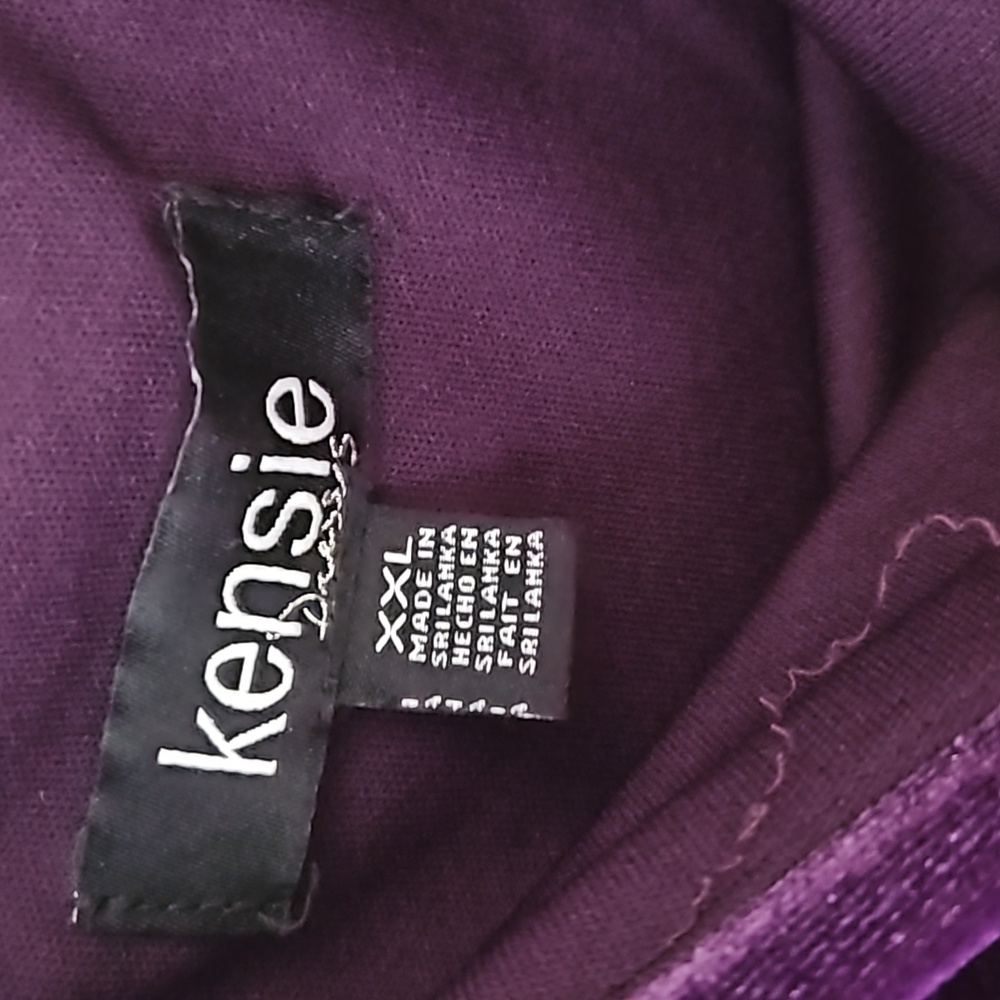 Kensie Blouson Velvet Dress - Picture 8 of 8